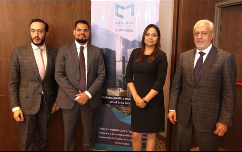 César Maillard recomendó a las empresas de Jalisco legitimar sus contratos colectivos de trabajo. EL INFORMADOR / A. Camacho