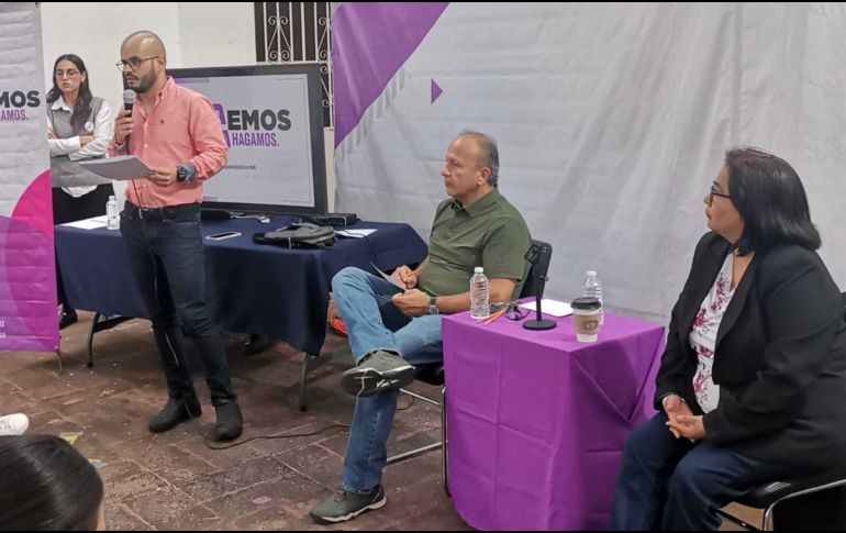 Los diálogos estuvieron presididos por el presidente de Hagamos, Ernesto Gutiérrez Guízar, y la vicepresidenta Valeria Ávila. ESPECIAL