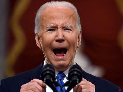 JOE BIDEN. El presidente de EU cuestionó la doctrina nuclear rusa, y advirtió que el uso de un arma de baja potencia podría salirse de control y desencadenar una destrucción global. AFP / ARCHIVO