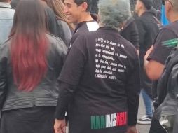 La madre de un joven que falleció por COVID decidió asistir al concierto de la banda alemana Rammstein en memoria de su hijo. FACEBOOK/ Gritaradio