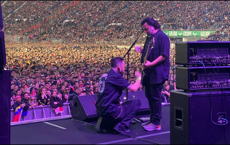 Parte del éxito de estas presentaciones en conjunto se debe a la aceptación de Guns N’ Roses y Molotov como fenómenos culturales, irreverentes y polémicos. ESPECIAL /