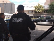 Por la amenaza, se acordonó un par de cuadras a la redonda de la notaría. ESPECIAL