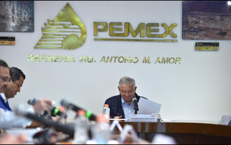 López Obrador informó, a través de redes sociales, que supervisó los avances de rehabilitación y modernización de la refinería de Salamanca, Guanajuato. TWITTER / @lopezobrador_