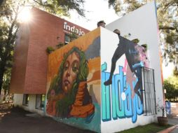 Tlajomulco suma ya siete años muralizando la ciudad a través del Indajo, y los diversos programas de intervención artística. ESPECIAL /