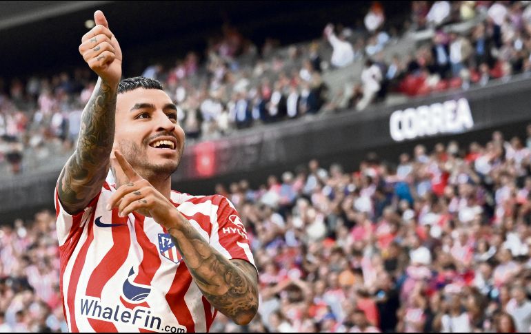 Después de las derrotas en liga y Champions, el Atlético pudo ganar al Girona. AFP/P. Marcou