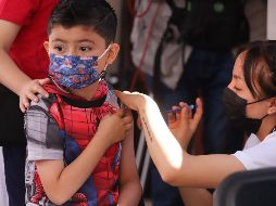 Solo tres de cada 10 niñas y niños cuentan con su esquema completo de vacunación. EL INFORMADOR/ ARCHIVO