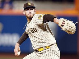 Joe Musgrove estuvo intratable para sellar el pase de San Diego. AFP