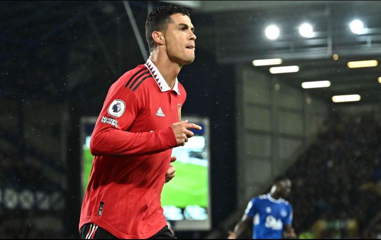 Las cifras de Cristiano se reparten entre los 450 goles que hizo en el Real Madrid, los 144 con el Manchester United, 101 con el Juventus de Turín y cinco con el Sporting de Portugal. AFP / O. Scarff