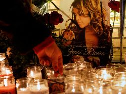 Los restos terranales de Jenny Rivera se encuentran descuidados. AP/ARCHIVO