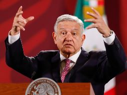 López Obrador puntualizó que el acuerdo se firmó en septiembre del año pasado, antes de la invasión a Ucrania. EFE / I. Esquivel