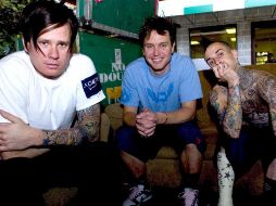 Blink-182, a principios de los 2000. AP/ARCHIVO