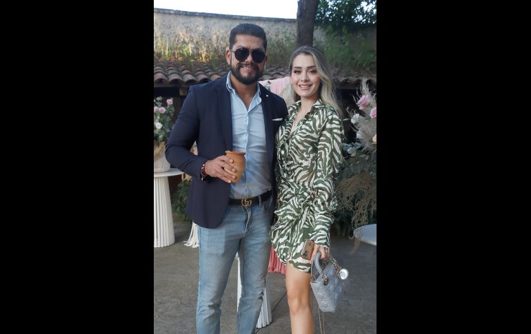 Rubén Rodríguez y Joyce Riestra. GENTE BIEN JALISCO/Claudio Jimeno