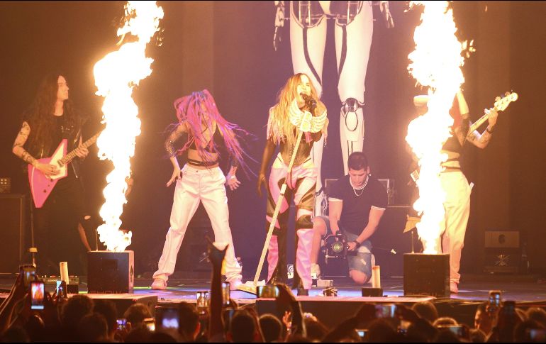 La intérprete recibió todo el cariño de los tapatíos en las Fiestas de Octubre. EL INFORMADOR/ A. Camacho