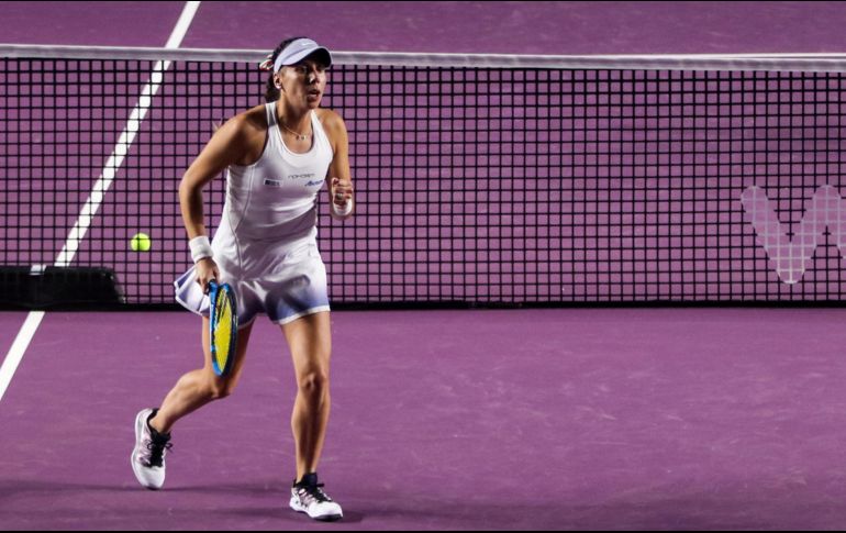 Olmos está en el séptimo sitio de la WTA en dobles. IMAGO7/F. Meza