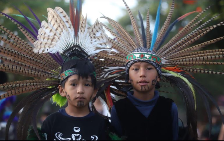 Distintos grupos de danzantes acompañaron a La Generala. EL INFORMADOR / C. Zepeda