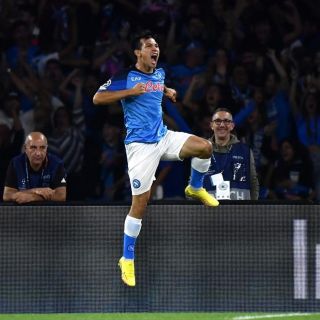"Chucky" Lozano anota en goleada del Napoli vs Ajax en la Champions