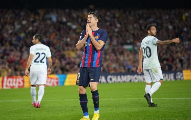 El Barcelona está al borde de la eliminación. AP/E. Morenatti