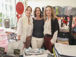 Ligeia Casar, Pilar Casar, Paulina Cervantes. GENTE BIEN JALISCO/Antonio Martínez