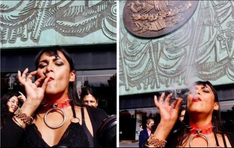 La acción de la diputada María Clemente fue criticada en redes. ESPECIAL