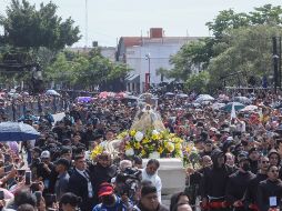 Fieles rompen récord en regreso a la Romería