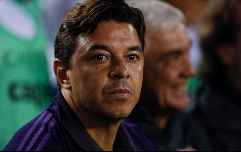 Con Gallardo, el equipo argentino ganó 14 títulos, entre estos la Copa Libertadores de 2018, en un partido ante Boca Juniors, su acérrimo rival, en Madrid. AP / ARCHIVO