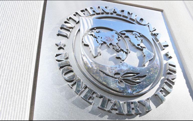 Fotografía del logo del Fondo Monetario Internacional (FMI). EFE/ARCHIVO