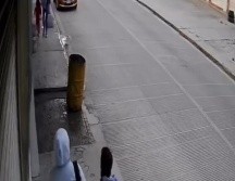 En una cámara de seguridad quedó grabado el secuestro de Huehuetoca, Estado de México. ESPECIAL