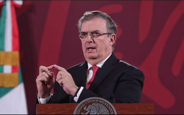 Ebrard adelantó que ambos países lanzaran una campaña en medios de comunicación para advertir a los niños y jóvenes sobre el consumo de drogas. EFE / S. Gutiérrez