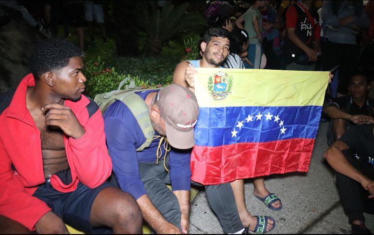 Ebrard reveló que México planteó una vía regular para evitar que los venezolanos transiten desde Sudamérica hasta Estados Unidos. EFE / J. Blanco