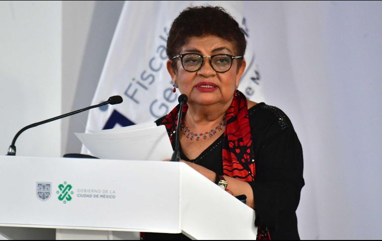 La fiscal capitalina, Ernestina Godoy, informó que 