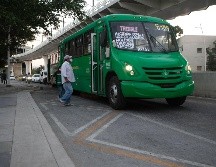 Con la nueva legislación, la tarifa del transporte público se revisará anualmente considerando el valor y variación de diversos factores. EL INFORMADOR/ARCHIVO