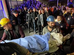 110 mineros estaban trabajando en un pozo de una mina de carbón de Amasra en Bartin, y al menos 14 de ellos han perdido la vida. EFE