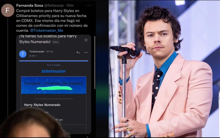 En su testimonio, Fernanda pone en contexto la polémica relacionada a la boletera Ticketmaster, señalada por otros usuarios de “clonar” boletos para diversos shows. ESPECIAL