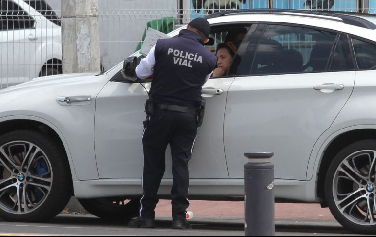 La nueva Ley de Movilidad Seguridad Vial y Transporte del Estado incluye aumento en el monto de multas por distintos conceptos. EL INFORMADOR/ ARCHIVO