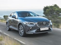 La CX-3 comenzó a fabricarse en México a principios de este mes. ESPECIAL
