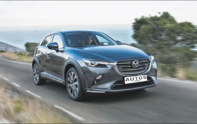 La CX-3 comenzó a fabricarse en México a principios de este mes. ESPECIAL