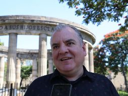 José Luis Coronado Vázquez, Jefe de la Unidad de Patrimonio, Artes Visuales y Literatura de la Dirección de Cultura Guadalajara, dice que la pieza fue dirigida por Juan Carlos Rulfo, hijo del escritor. ESPECIAL / Gobierno de Jalisco