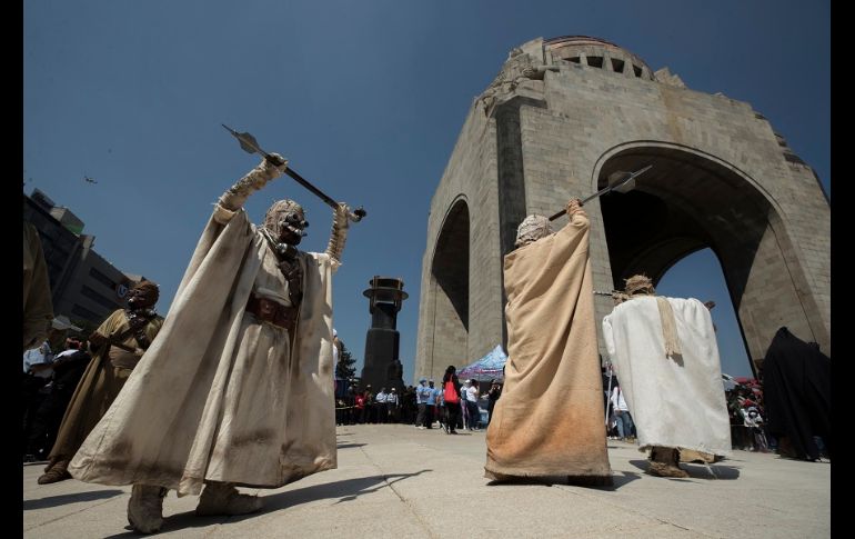 La ruta que siguieron los asistentes inició en el Ángel de la Independencia, pasando por la Glorieta del Ahuehuete y hasta el 