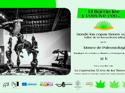 El taller se impartirá de 11:00 a 13:00 horas. ESPECIAL