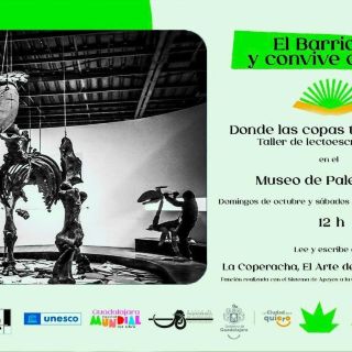 Este domingo habrá taller "Donde las copas tienen bochos" en el Museo de Paleontología