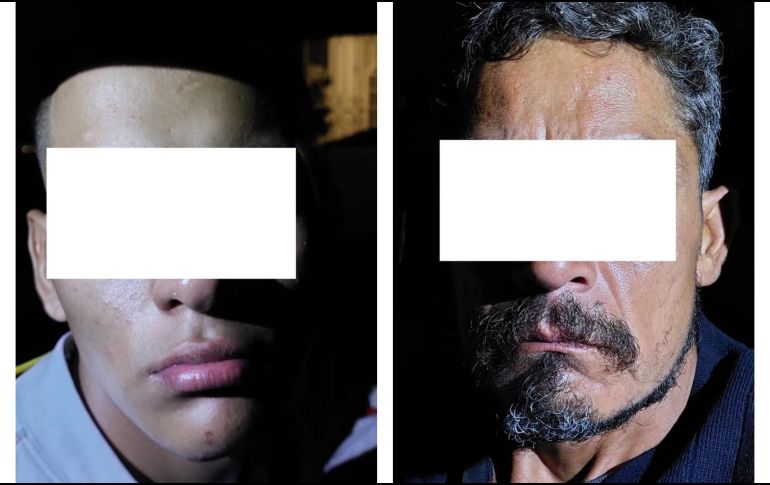 Los dos sujetos se identificaron como Leonardo Alejandro, de 20 años y Adrián Javier de 41 años. ESPECIAL
