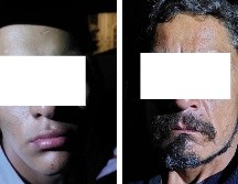 Los dos sujetos se identificaron como Leonardo Alejandro, de 20 años y Adrián Javier de 41 años. ESPECIAL