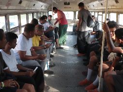 La venezolana se ha convertido repentinamente en la segunda nacionalidad más numerosa en llegar a la frontera con EU, por detrás de la mexicana. EFE / A. Pineda