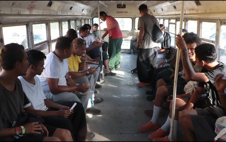 La venezolana se ha convertido repentinamente en la segunda nacionalidad más numerosa en llegar a la frontera con EU, por detrás de la mexicana. EFE / A. Pineda