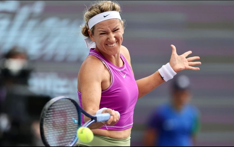 Victoria Azarenka se impuso en dos sets a su rival. CORTESÍA/GDL OPEN AKRON