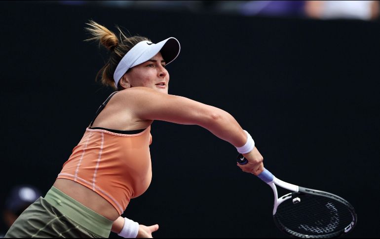 Bianca Andreescu debutó con el pie derecho en tierras tapatías. CORTESÍA/GDL OPEN AKRON