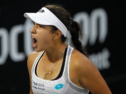 Camila Osorio se impuso por parciales de 6-4, 7-6 (10). EFE/F. Guasco