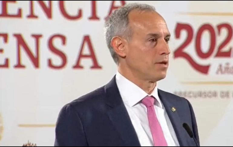 De acuerdo con el subsecretario de Salud, Hugo López-Gatell, la curva epidémica muestra que, en las últimas semanas, 