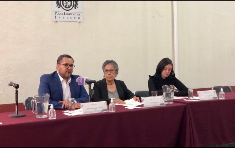 Las consejeras y el consejero fueron atendidos por la diputada de Hagamos, Mara Robles Villaseñor. EL INFORMADOR/R. Rivas