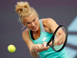 Katerina Siniakova se enfrentará hoy a Martina Trevisan en la segunda ronda del torneo. EFE/F. Guasco